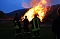 Osterfeuer in Obergebra