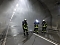 Großübung im Höllbergtunnel Großübung im Höllbergtunnel