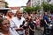 Das 52. Rolandsfest wurde nach zwei Jahren Pause heute auf dem Rathausplatz in Nordhausen er&ouml;ffnet