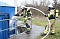 Brand im Discounter