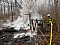 Feuerwehreinsatz auf dem alten Campingplatz bei Hainrode Feuerwehreinsatz auf dem alten Campingplatz bei Hainrode