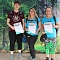 Das DaF-Team des Sprachenzentrums der Hochschule Nordhausen beim Firmenwandertag in Halle (Saale).
