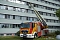 Bei einer Gro&szlig;&uuml;bung am und im S&uuml;dharz-Klinkum waren 60 Feuerwehrleute im Einsatz sowie viel Personal von den Rettungsdiensten. 