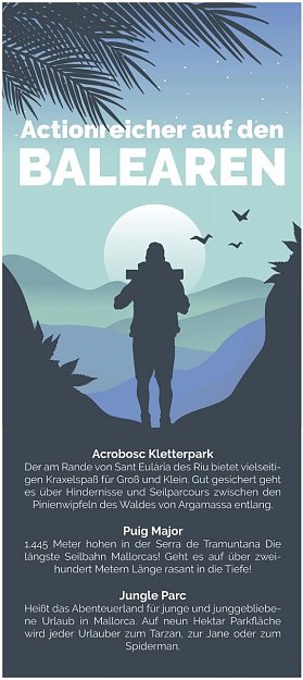 Bild: Actionreicher Urlaub auf den Balearen