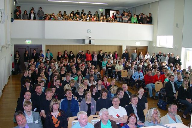 Bild: Volles Audimax