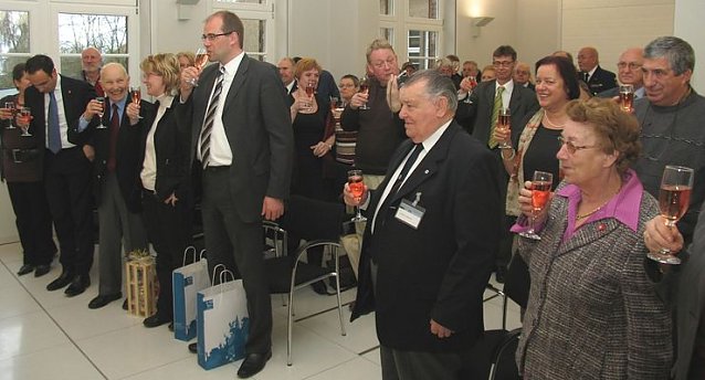 Bild: Im Rathaus empfangen