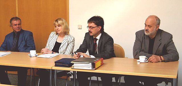 Bild: Quartett: Forberger, Krauth, Hartung, H&ouml;che
