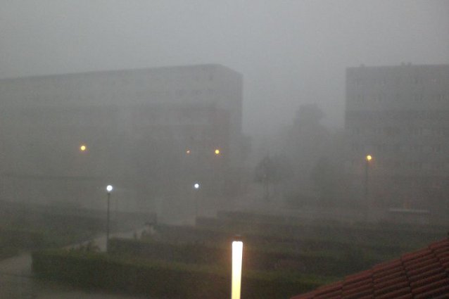 Bild: Unwetter &uuml;ber Nordhausen