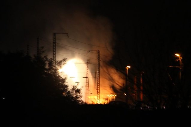 Bild: Zug-Ungl&uuml;ck in Bleicherode 