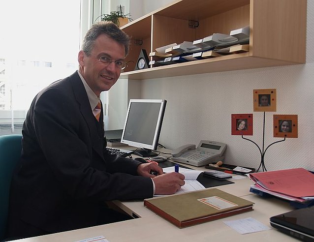 Bild: Der Neue: Dr. Dr. Reinhard Arndt