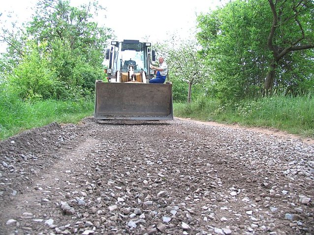Bild: Schotterweg