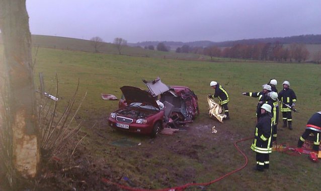 Bild: Unfall zwischen Mackenrode und Limlingerode