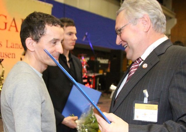 Bild: Sportler des Jahres: Hans-Peter M&uuml;ller
