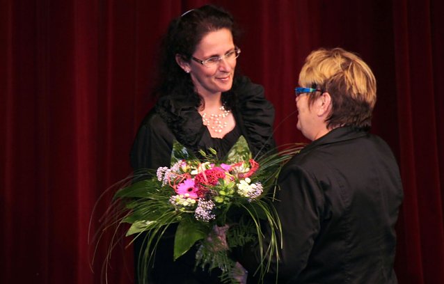 Bild: Gratulation f&uuml;r Daniela Heise