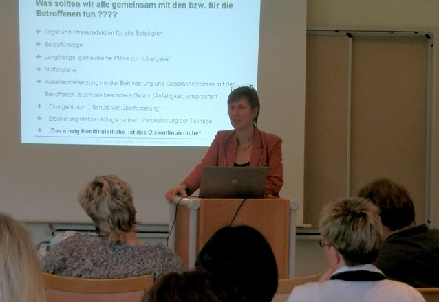 Bild: Vortrag im Rehazentrum