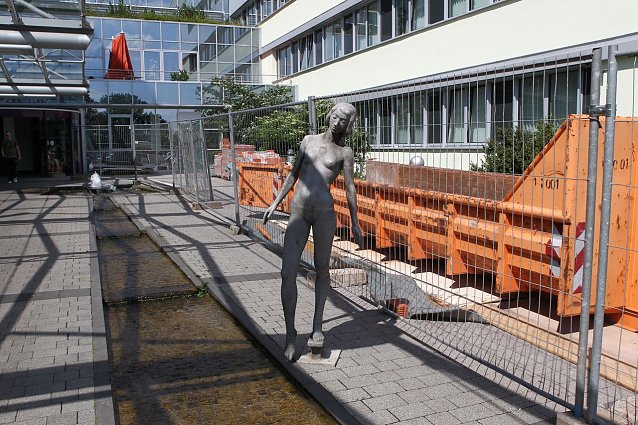 Bild: Baustelle Eingangsbereich