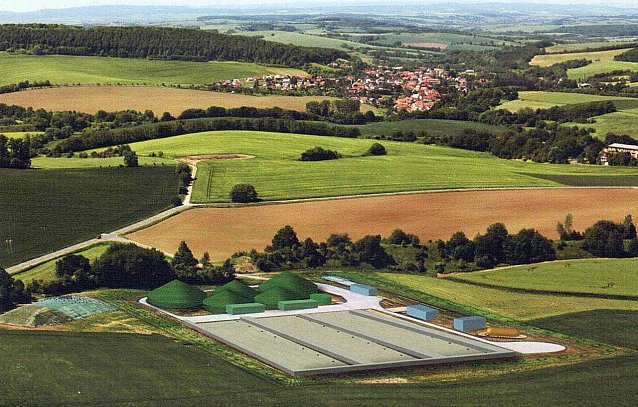 Bild: Geplante Anlage im Eichsfeld