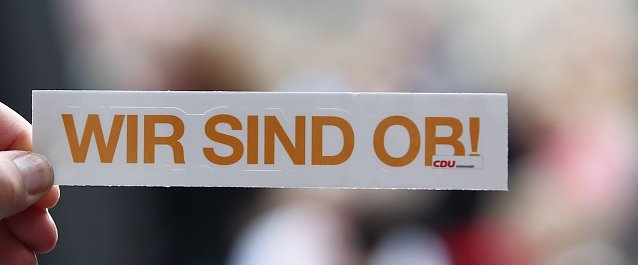 Bild: Das Motto des Abends