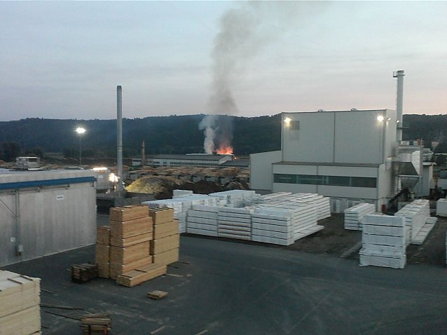 Bild: Brand in Rottleberode
