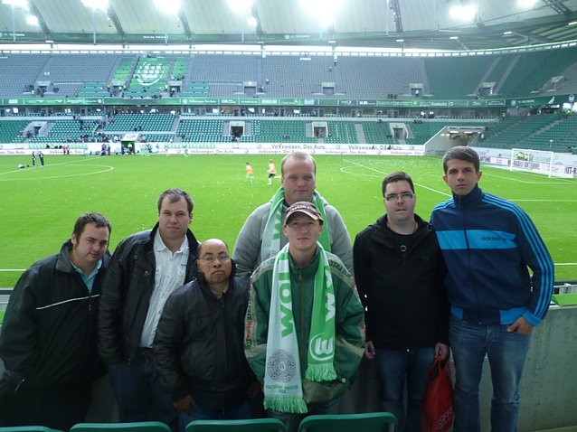 Bild: Live im Wolfsburg dabei