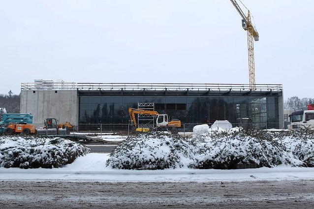 Bild: Die neue Fassade wird Realit&auml;t