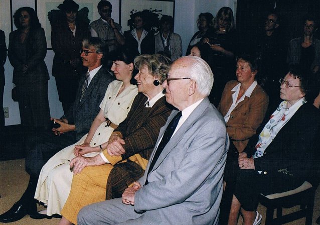 Bild: Familie Glock im Kunsthaus 1998