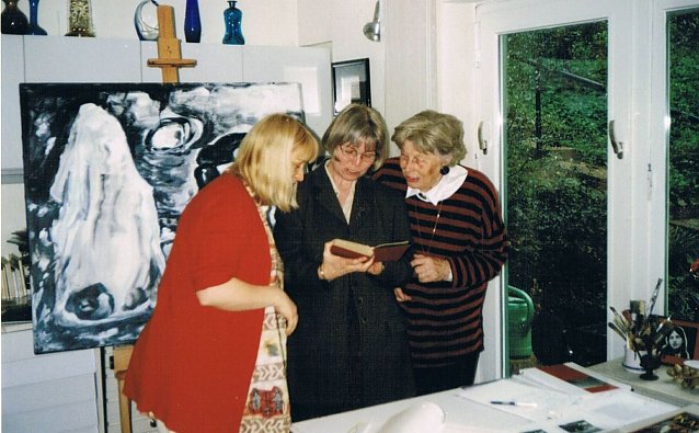 Bild: Im Atelier bei Bonn
