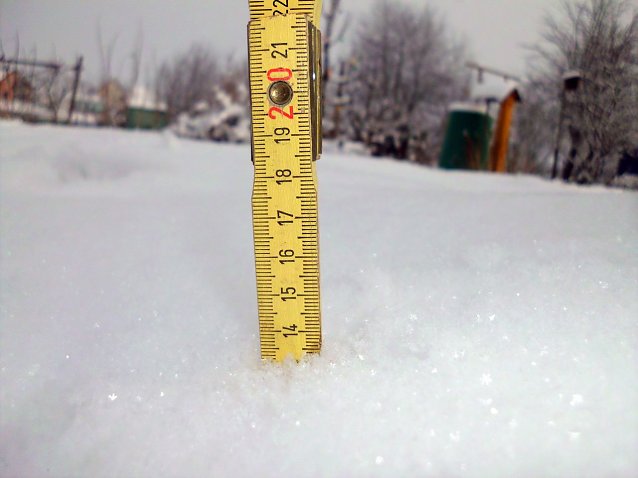 Bild: Schneeh&ouml;he