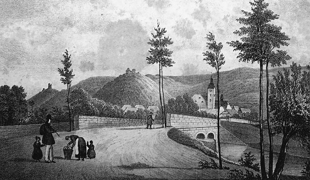 Bild: Kelbra mit dem Kiffh&auml;user Gebirge