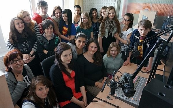 Bild: Petersbergschule zu Gast beim OKN