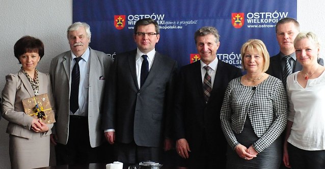 Bild: Delegation in Ostrow