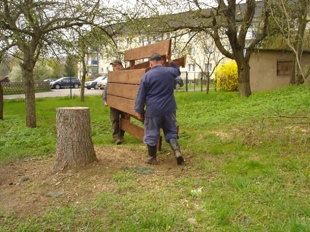Bild: Spende vom Holzhof