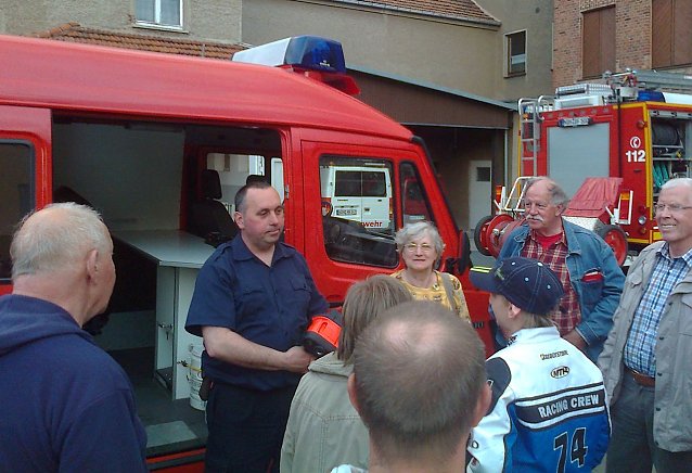Bild: Zu Gast bei der Berufsfeuerwehr