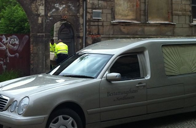 Bild: Toter in der Altstadt
