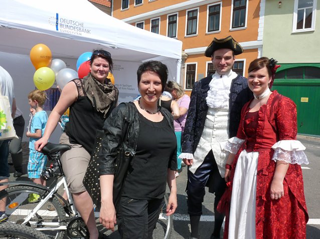 Bild: Friedenstauben &uuml;ber Sondershausen