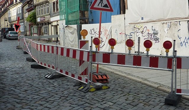Bild: Hatte in der Absperrung geparkt