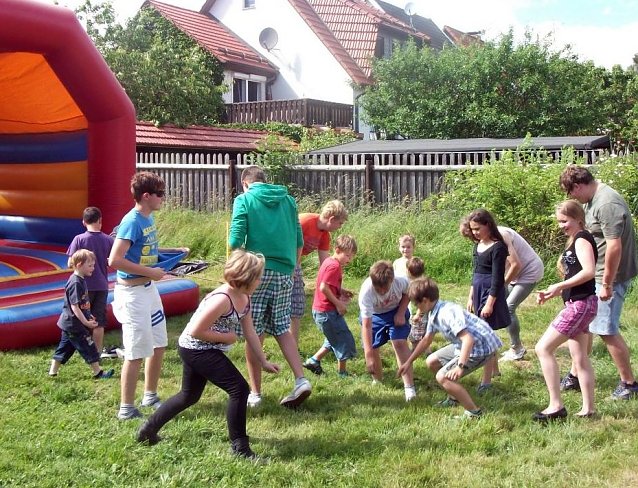 Bild: Sommerfest bei der Bergwacht