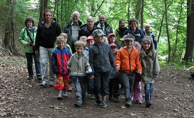 Bild: Unterwegs im Wald