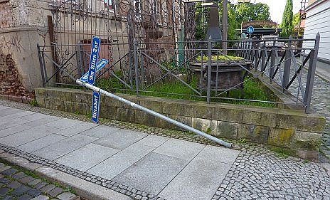 Bild: Vandalen in der Altstadt