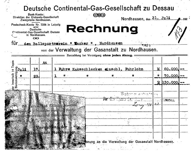Bild: Rechnung