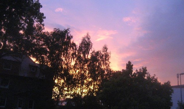 Bild: Himmel &uuml;ber der Oberstadt