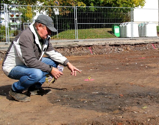 Bild: Hier wird gegraben