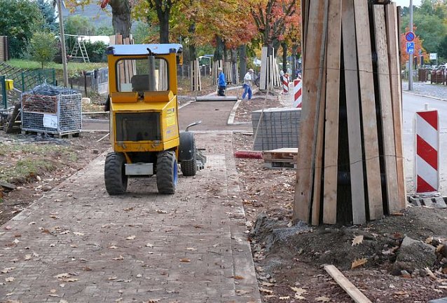 Bild: Neuer Radweg