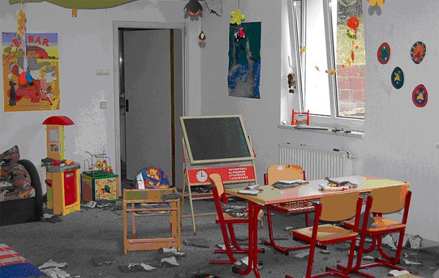 Bild: Nach dem Brand im Juli