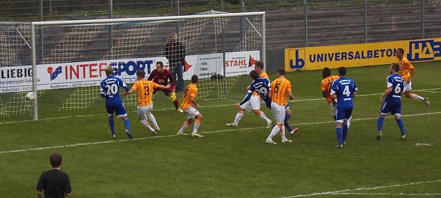 Bild: Knapp daneben