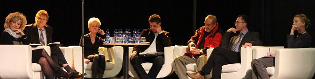 Bild: Blick auf das Podium