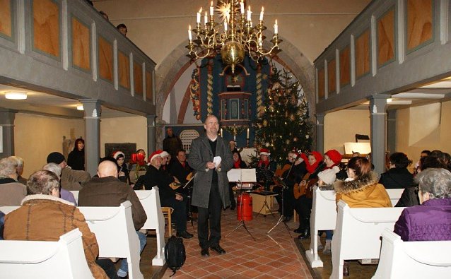 Bild: Weihnachtsmarkt in Obergebra