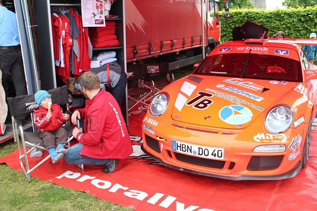 Bild: Der Porsche des ProRallye Teams