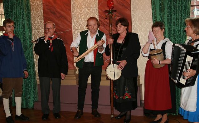 Bild: Harzer Folklore in der Staatskanzlei
