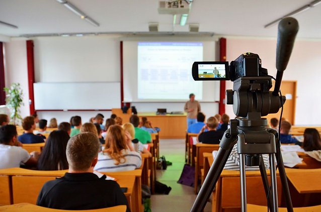 Bild: Rhetorikcoaching an der Fachhochschule Nordhausen